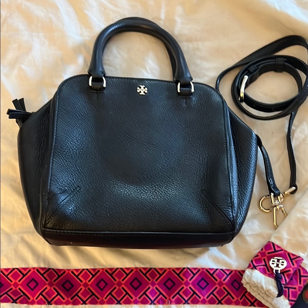 Tory Burch Black Leather Handbag